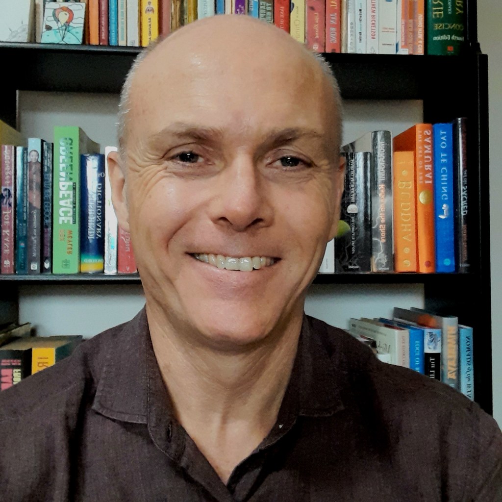 The image is a head and shoulders shot of Jody Smith, the creator and writer behind volt2023.blog. 